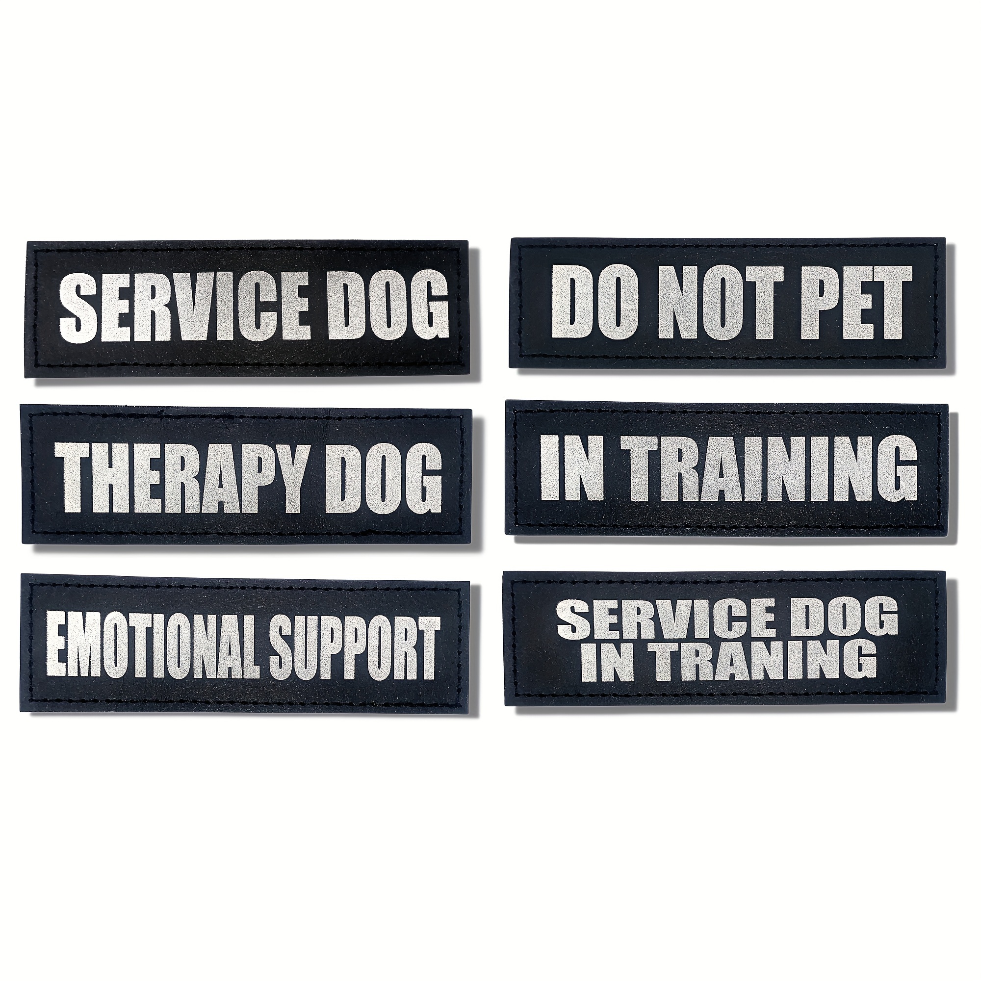 Velcro Patches for Harness - Service Dog, Emotional Support, In Traini –  Industrial Puppy