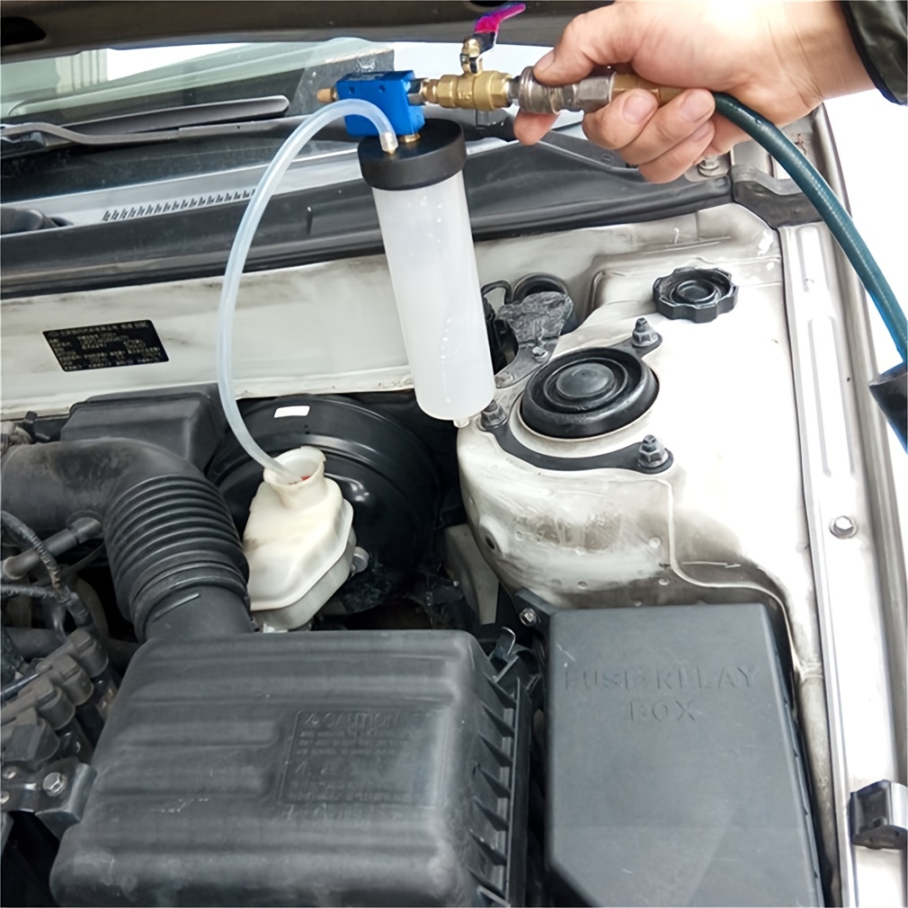 Complete Auto Brake Fluid Change Kit - Easy Hydraulic Clutch Bleeding