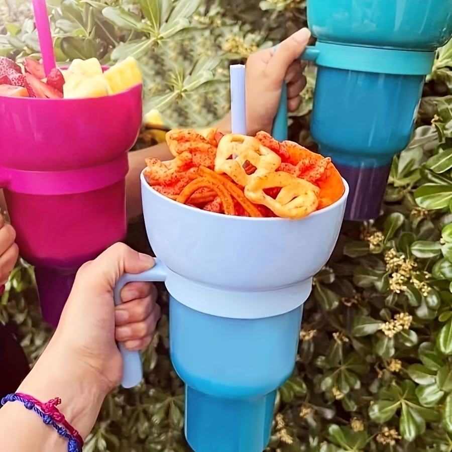 Snack Bowl, Stanley Cup Accessory, Snack Ring, Flipper Snack Tray