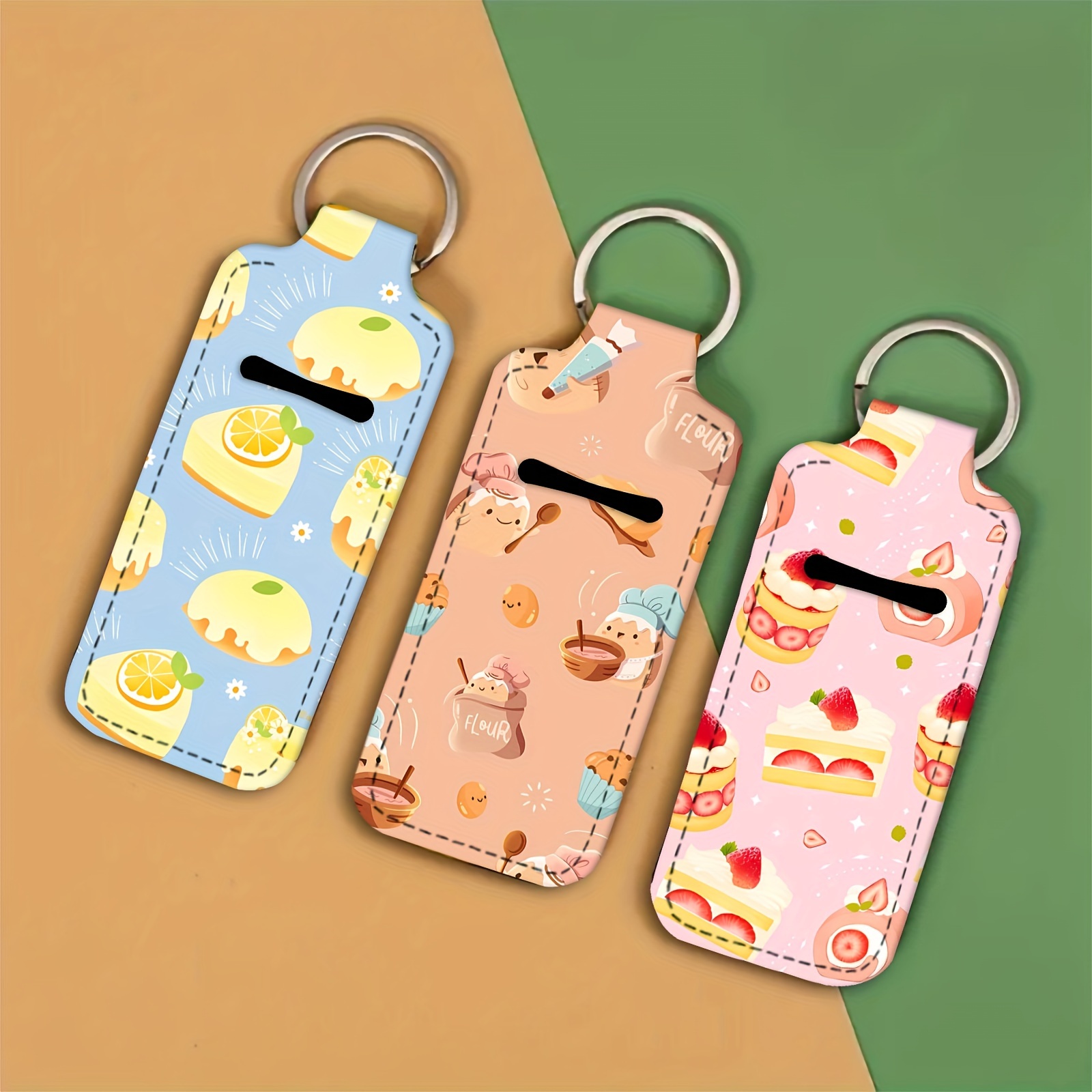 1pc Happy Face Keychain Golden Keyring, Bag Pendant Accessories, For Men