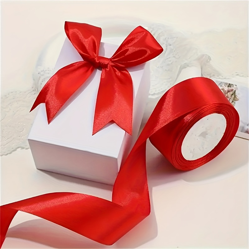 Shimmer Sheer Organza Ribbon Gift Wrapping Ribbon Sheer Chiffon Ribbon  Tulle Ribbon Mesh Ribbon (White, 0.6 Inch)