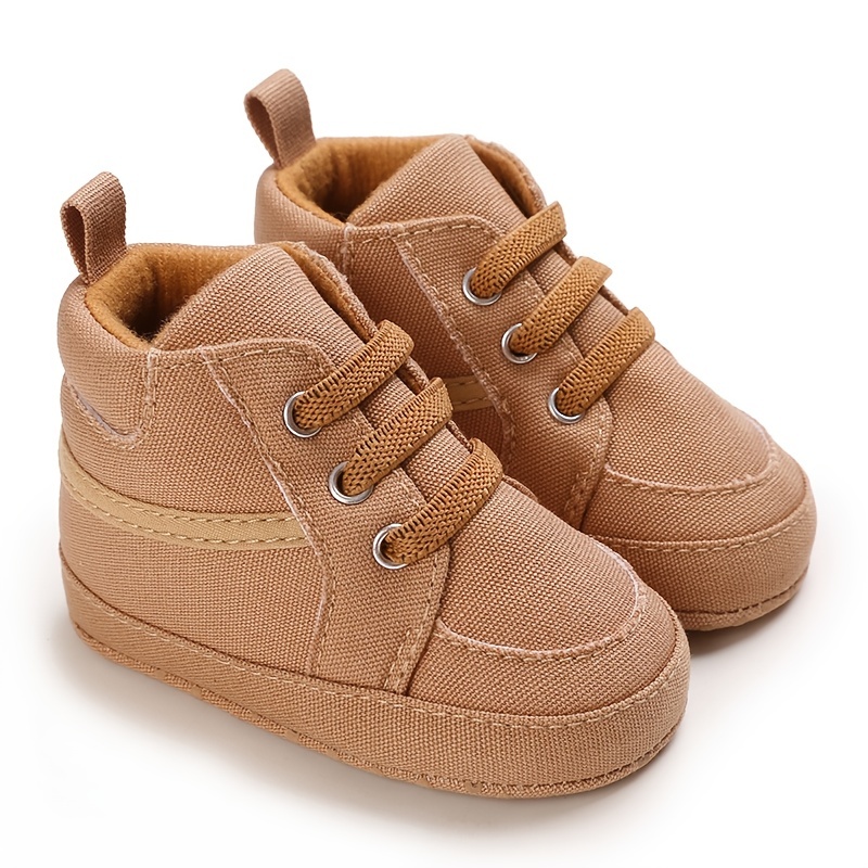 Chaussures à lacets confortables doublées chaudes pour bébés - Temu France