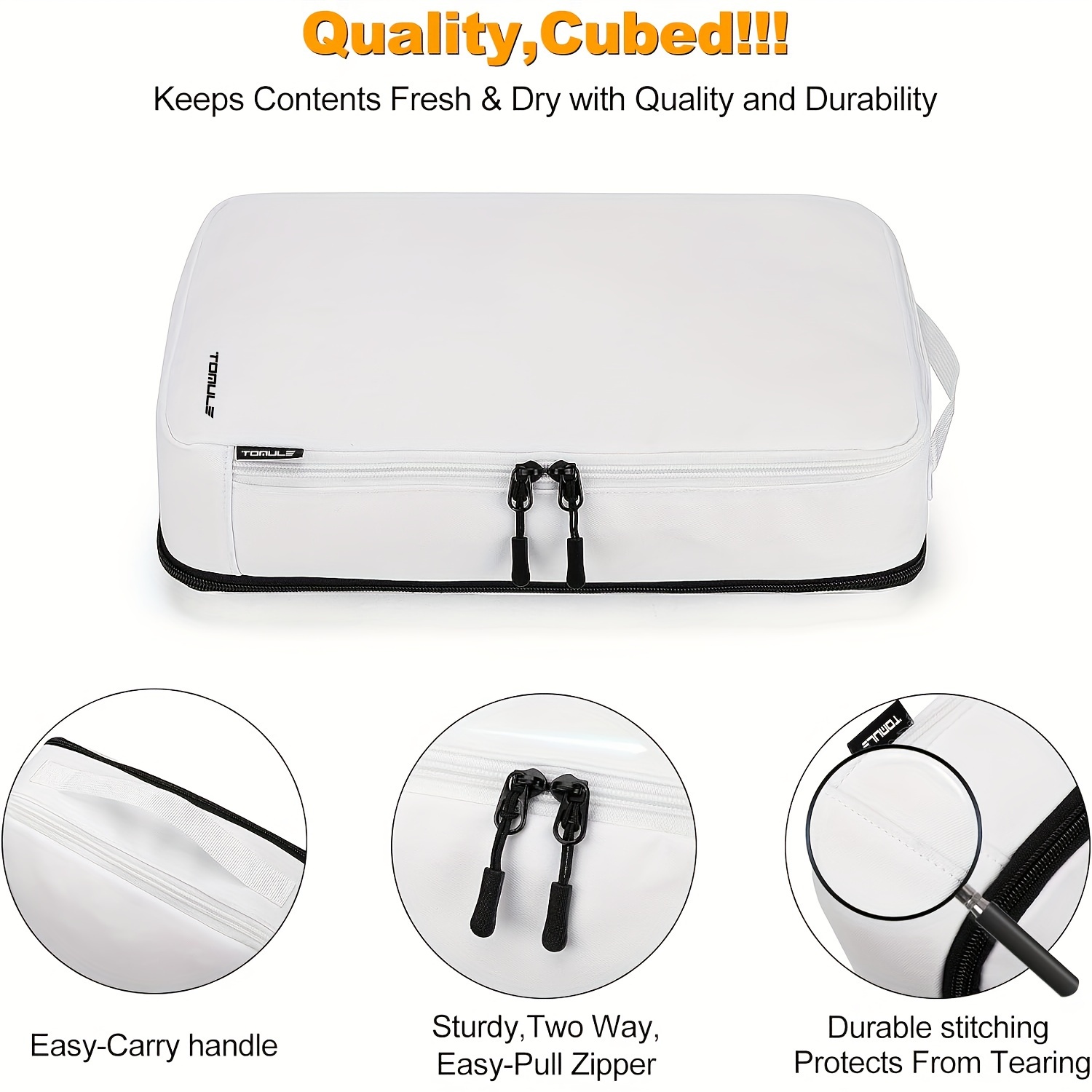 Solid Color Travel Packaging Cubes, Lightweight Versatile Luggage Bags,  Versatile Space Saving Bags - Temu