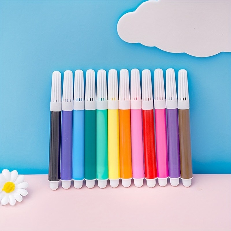 4pcs/set Student 4-color Watercolor Pens Kindergarten Kids Art