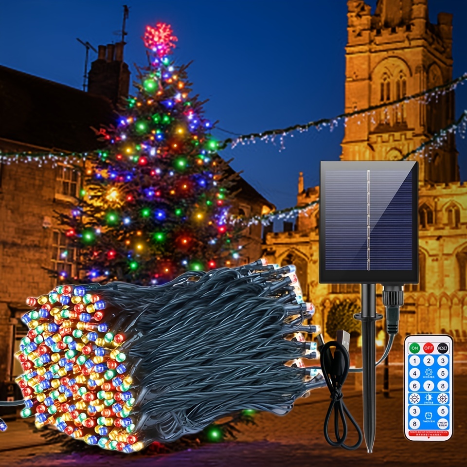 Christmas Lights Outdoor 800 Led Christmas Tree Lights - Temu