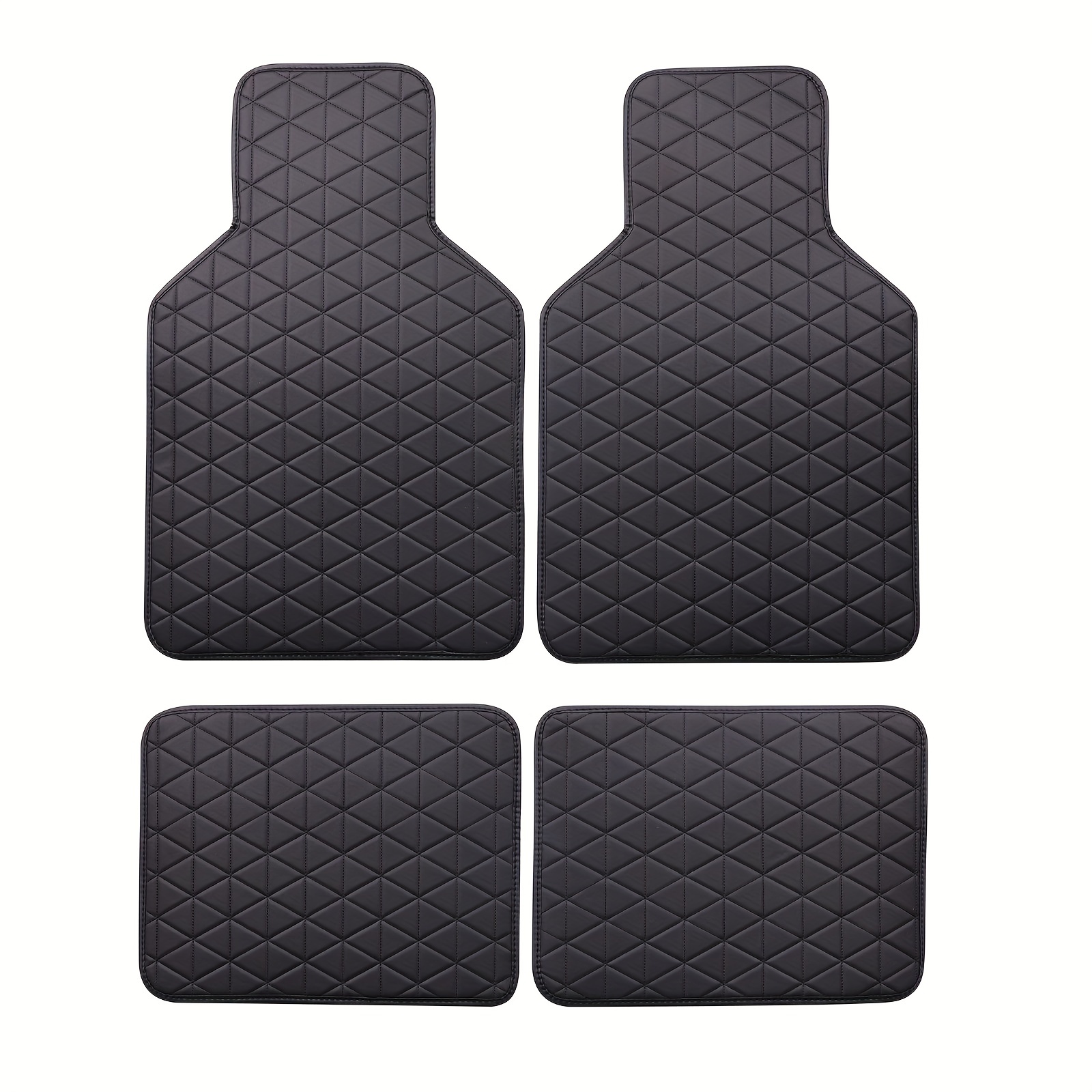 1pc Or 4pcs Waterproof Pvc Car Floor Mats Simple Design Car Carpets For Men  Women - Automotive - Temu Netherlands