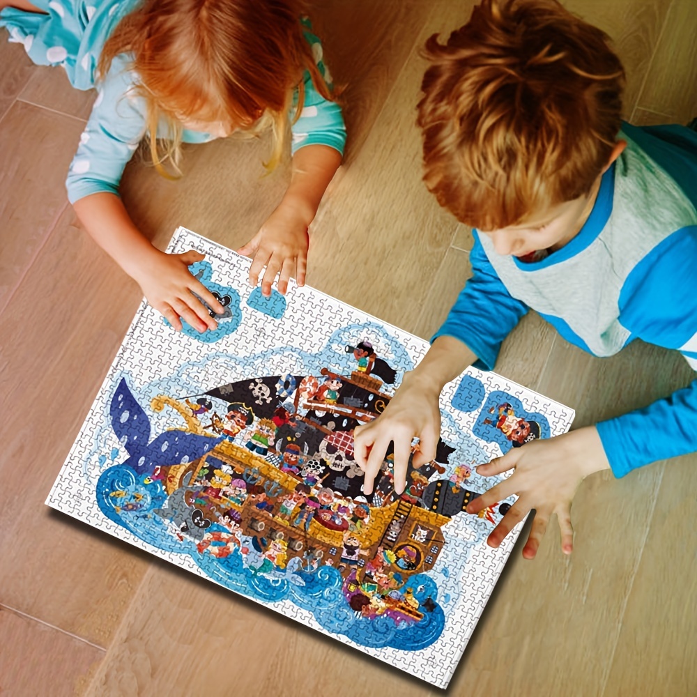 Pirates Jigsaw Puzzle - Education Adventure Learning Children Puzzles Games  for Kids & Toddlers