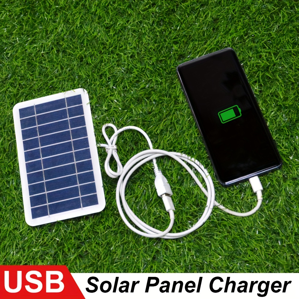 Panel Solar Plegable Usb Portátil Paneles Solares Plegables - Temu Chile