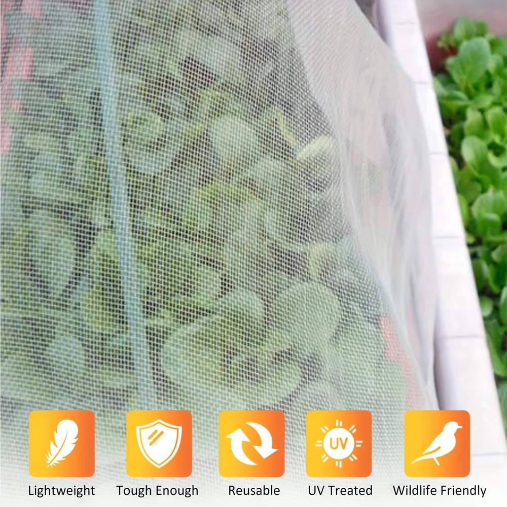 Garden Insect Screen Mesh Insect Barrier Netting Mesh - Temu