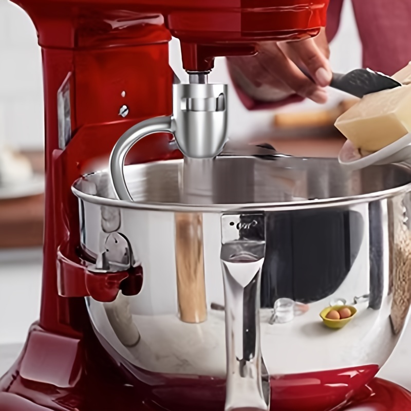 Kitchenaid Vertical Mixer With 5 Quart Lifting And 6 Quart Special Mixing  Accessories, Kitchenaid Vertical Mixer With 5 Quart Lifting And 6 Quart  Stainless Steel And Dough Hooks,suitable For Dishwasher Use - Temu Oman