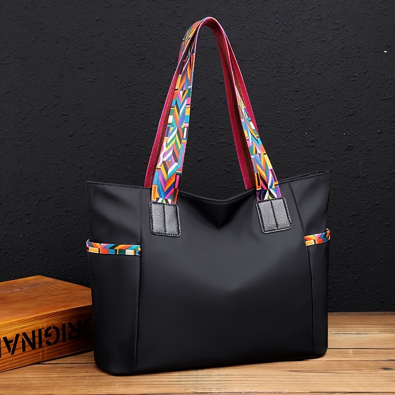 

Fashion Large Capacity Tote Bag, Waterproof Nylon Hobo Bag, Women's Casual Handbag, Shoulder Bag & Purse
