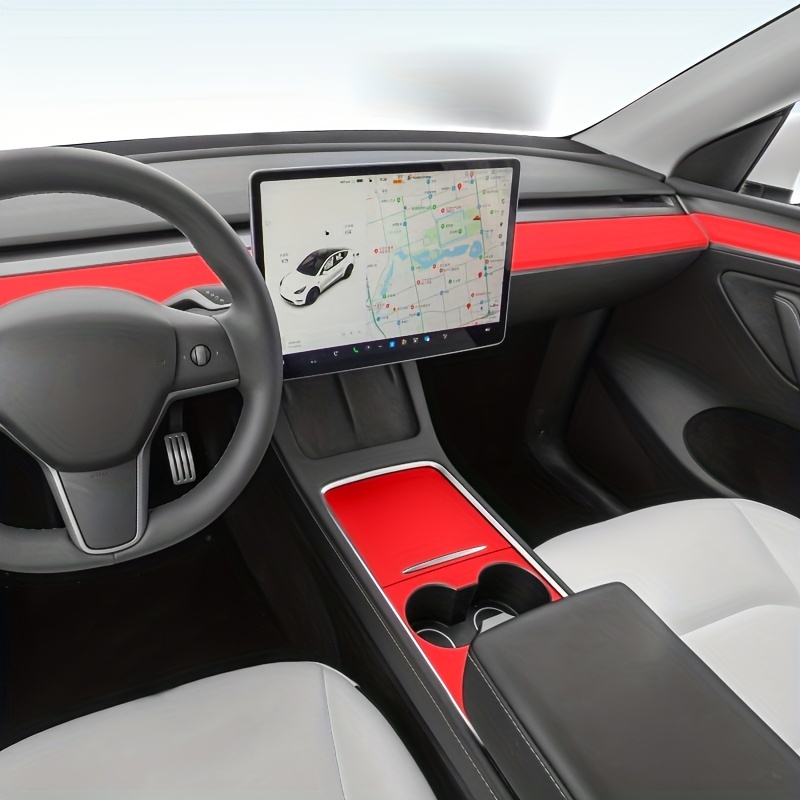 Auto Styling Dashboard Panel Rahmen Abdeckung Trim Carbon Faser