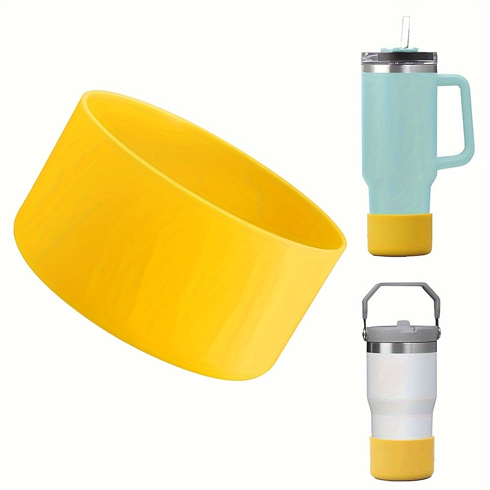 Colorful Silicone Cup Boot Stanley Quencher Tumbler Handle - Temu