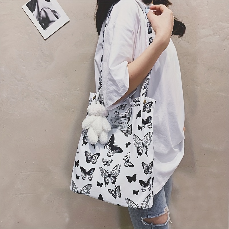 Casual Print Tote Bag Large Capacity Handbag