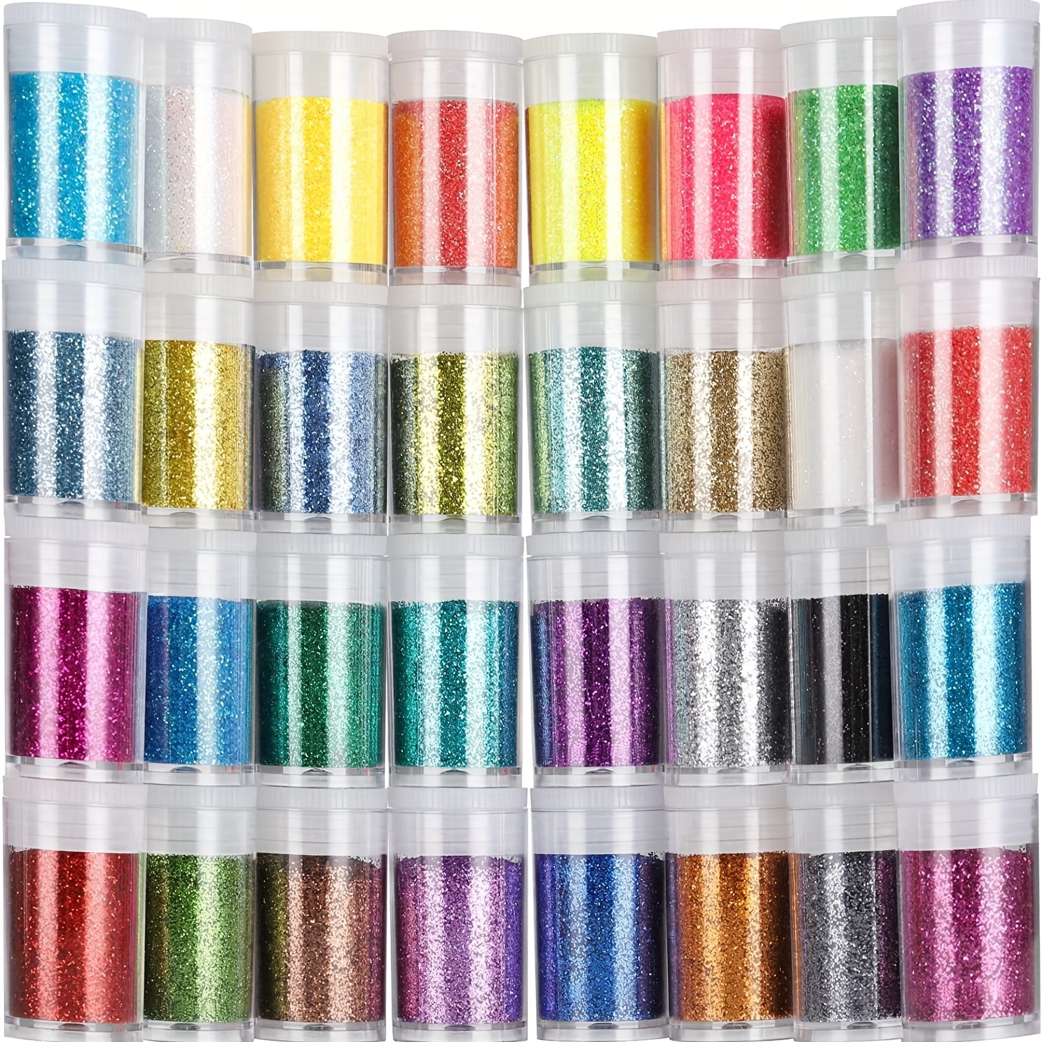 Mix Sequin Glitter Multiple Color Mixed Fine Glitter Set - Temu