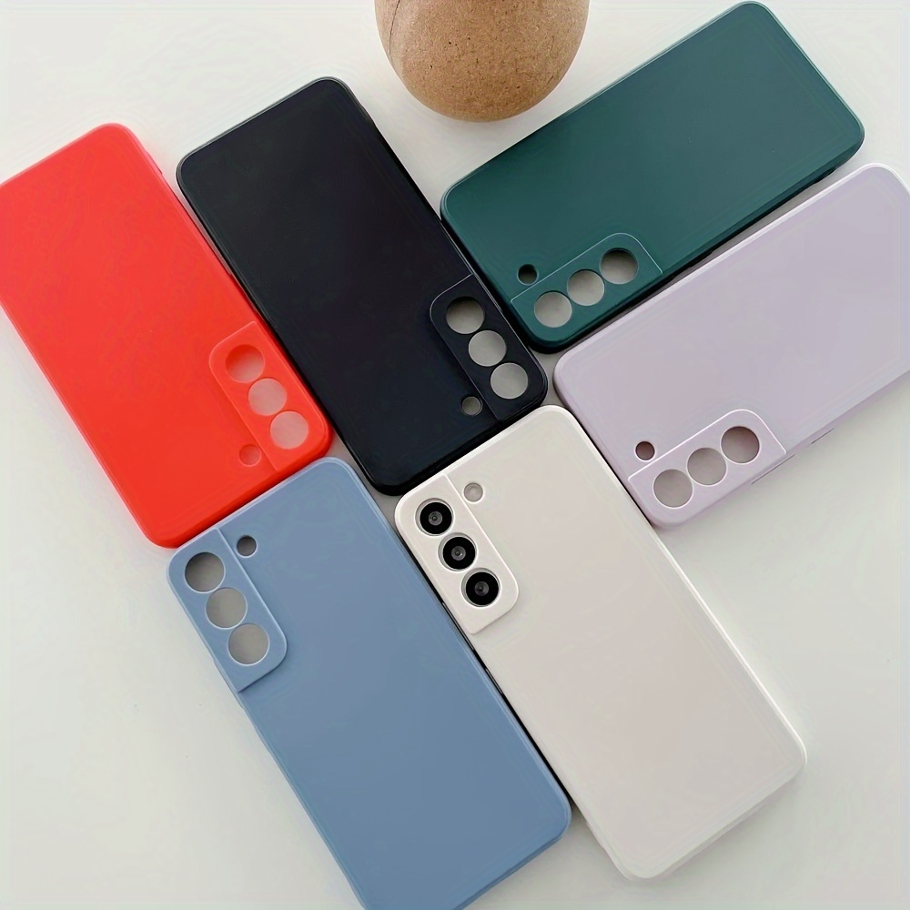 Soft Candy Silicone Case For Galaxy S21 Fe - Temu