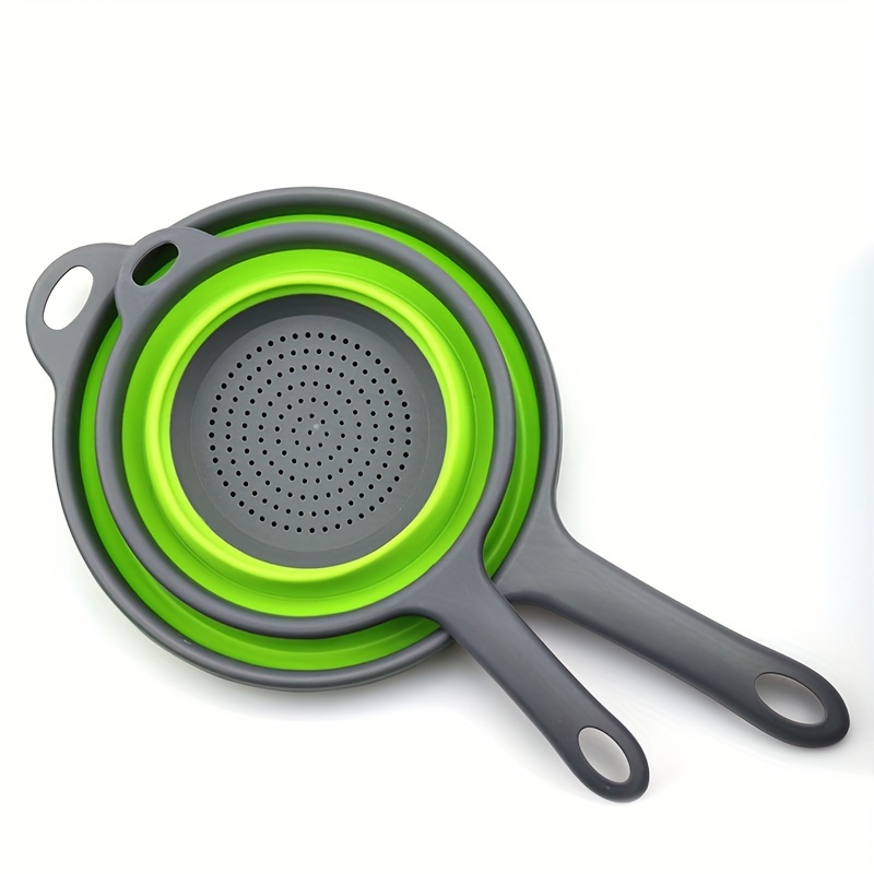 Foldable Silicone Colander - Collapsible Vegetable Washing Basket