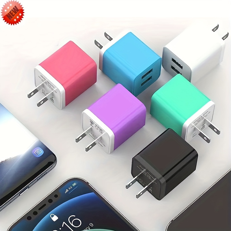 Set de 3 adaptadores de cargador rápido PD20W para iPhone - Temu