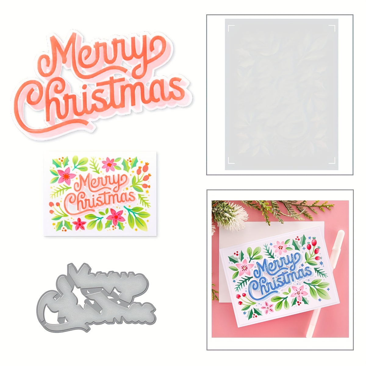  8Pcs Large Christmas Stencils-12x12 Inches Reusable Merry Christmas  Stencils Including Candy Cane/Christmas Tree/Gingerbread/Reindeer/Jingle  All The Way, Make Your Own Farmhouse Christmas Wood Signs : Arts, Crafts &  Sewing