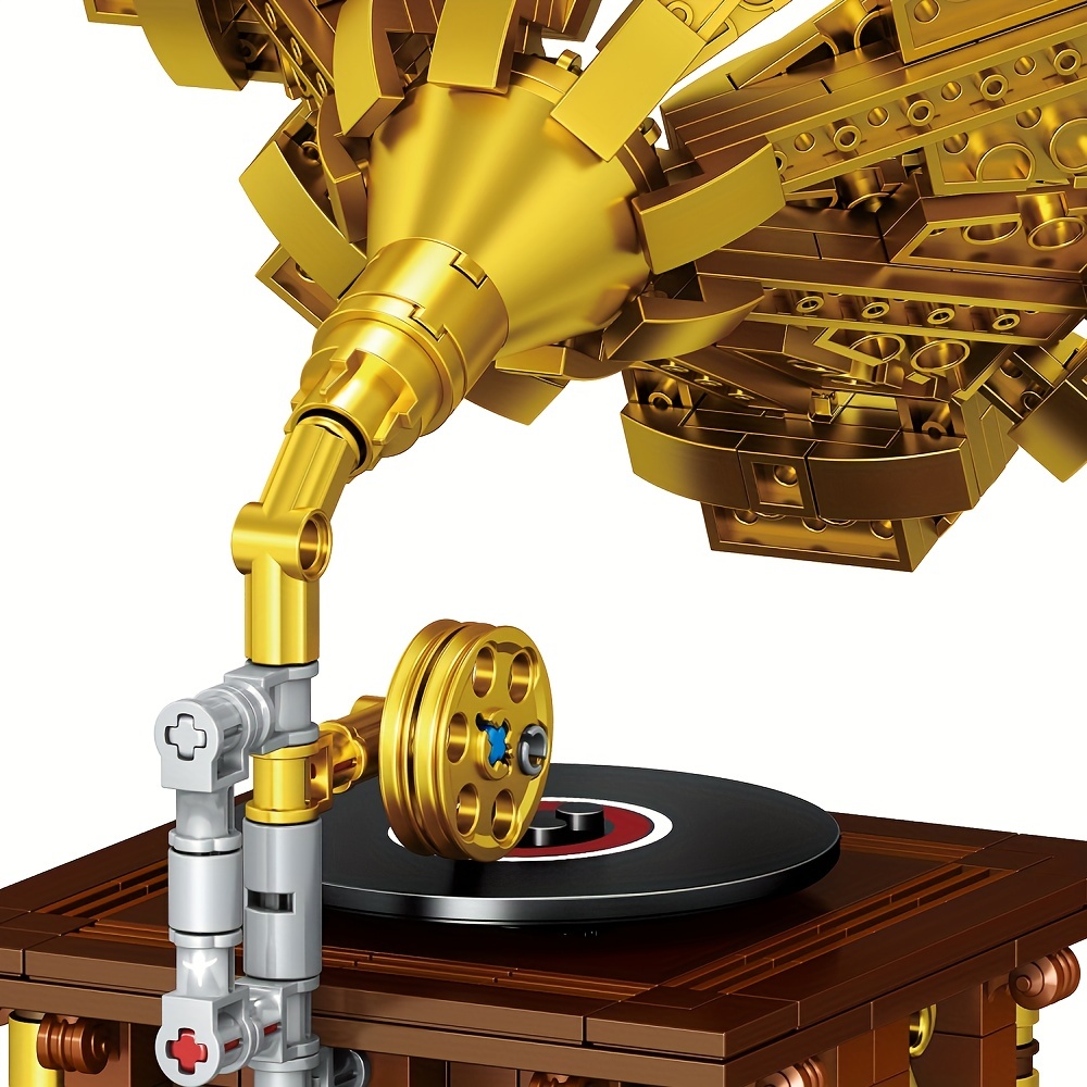 PAN TASY™ Retro Phonograph Building Blocks, The Special Gift