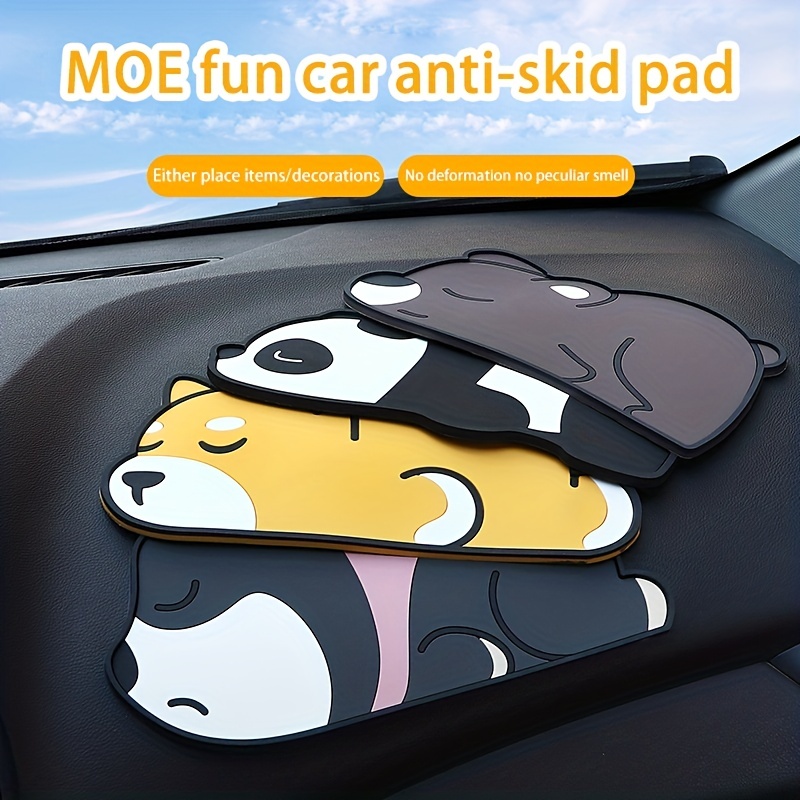 Panda Car Dashboard Ornament Anti Slip Mat & Cargo Liner