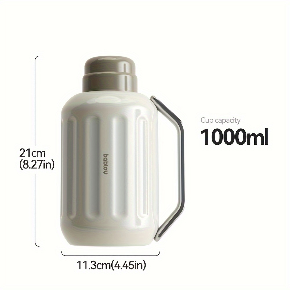 1000ml Outdoor Kettle Thermos Water Bottle For Tea Portable