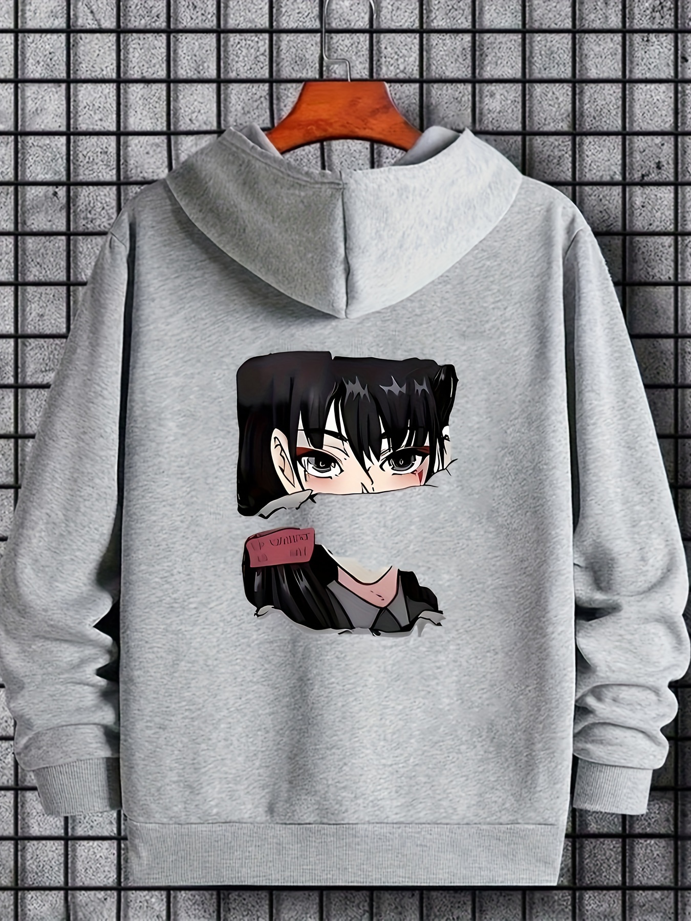 Hooded anime outlet character