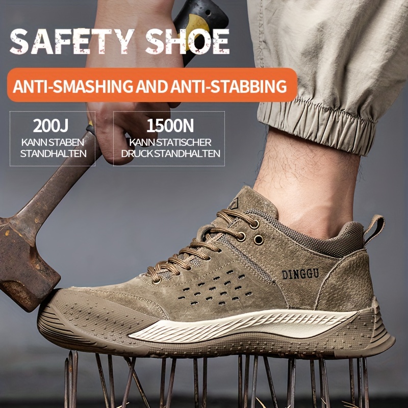 Women's Safety Shoes Steel Toe Stab resistant Sneakers - Temu