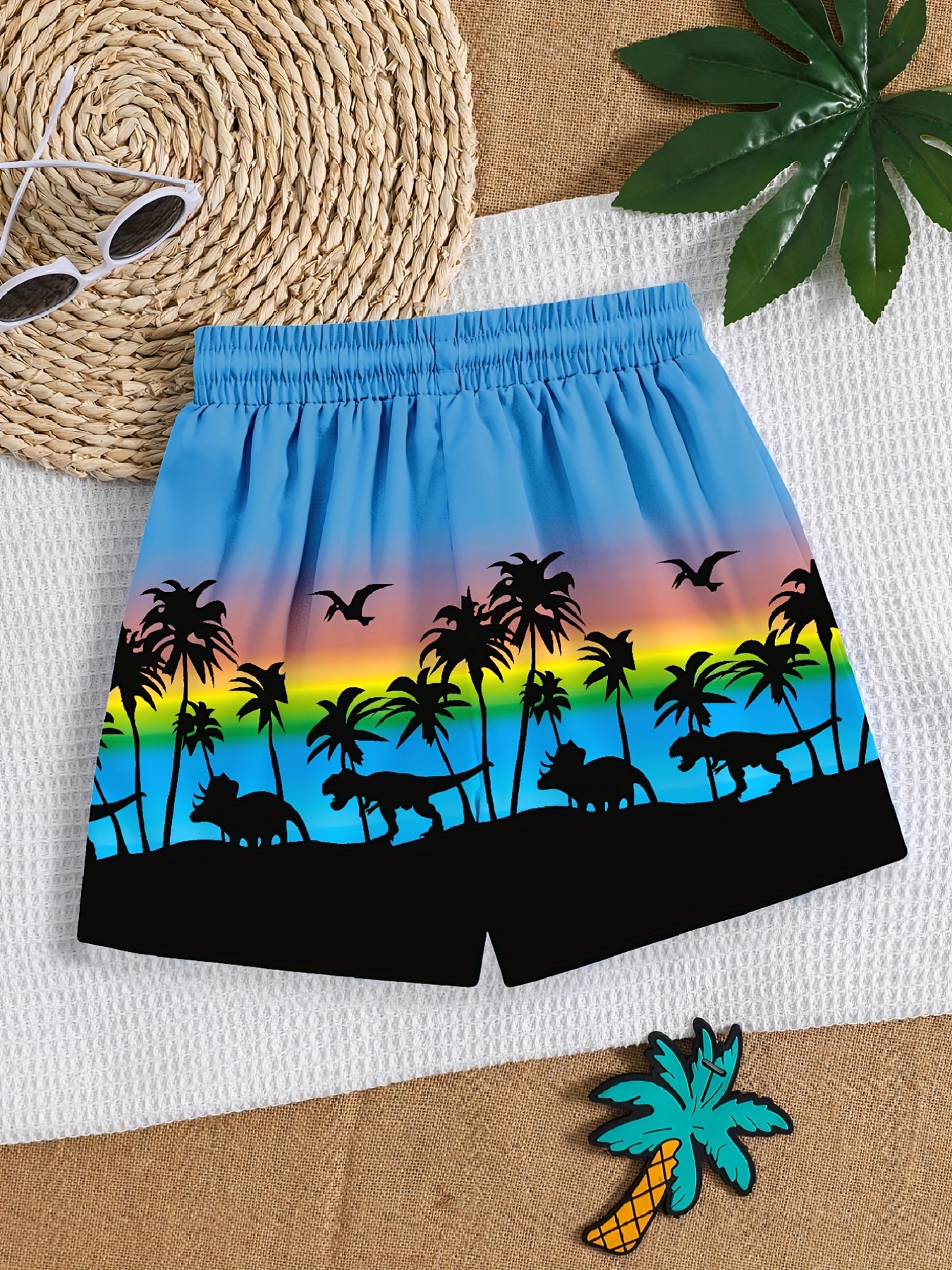 Carter's dinosaur deals swim trunks