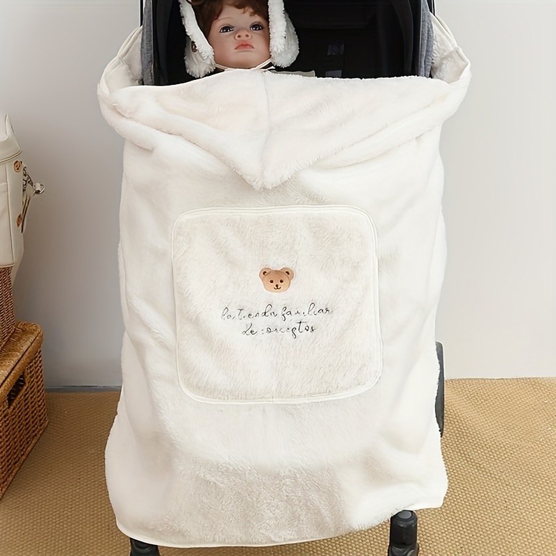VERT MILITAIRE] Sac de couchage pour poussette de bébé, sac de couchage  chaud d'hiver coupe-vent pour fauteuil roulant infantile