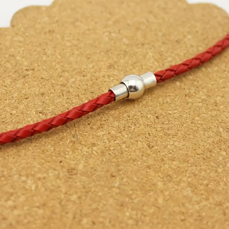 5 Roll Craft Round Genuine Real Leather Cord Durable Strings for Bracelets  Necklace Pendants Leather Shoe Lace