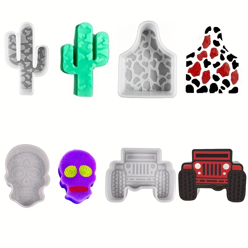 Freshie Molds,Silicone Molds for Freshies,Car Freshie Molds,Silicone Epoxy  Resin Molds for Aroma Beads,Soap Mold,Candle Molds,Pendant Mold (Stitc)