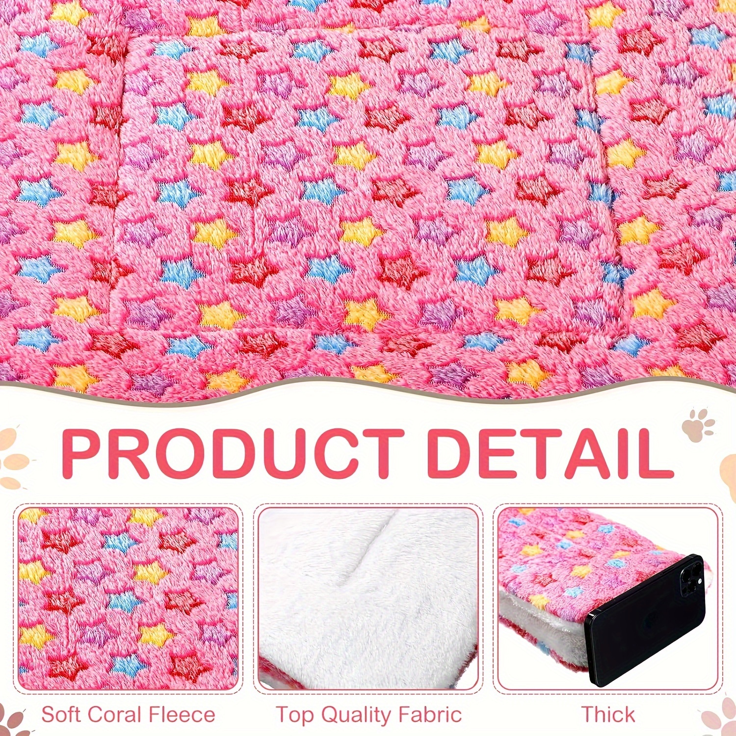 Pets Dog Bed Mat Crate Pad Ultra Soft Puppy Bed - Temu