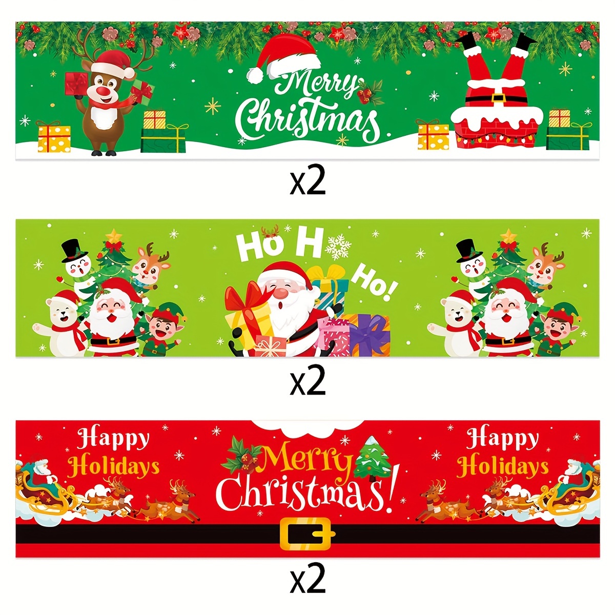 Christmas Themed Bottle Label Stickers Christmas Decorative - Temu