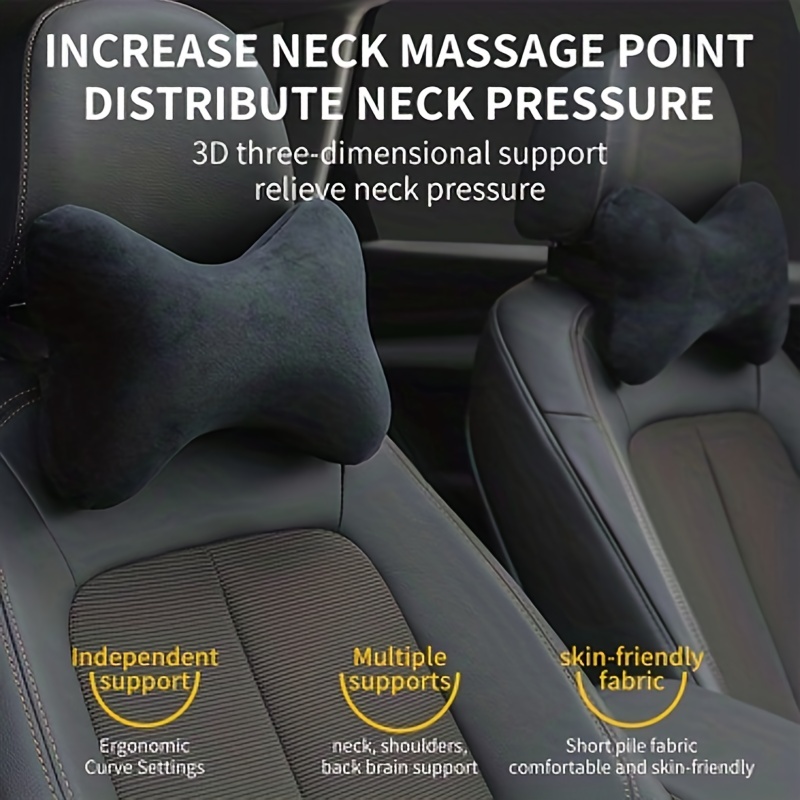 1 Pcs Car Memory Foam Lumbar Support Pillow Car Design Thin And Light Back  Cushion Improve Comfort And Reduce Driving Fatigue - Seat Supports -  AliExpress