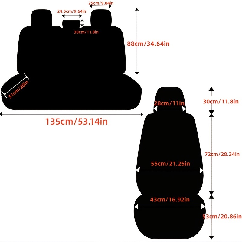 5 seat Luxury Car Seat Cover Set Genuine Leather Embroidered - Temu