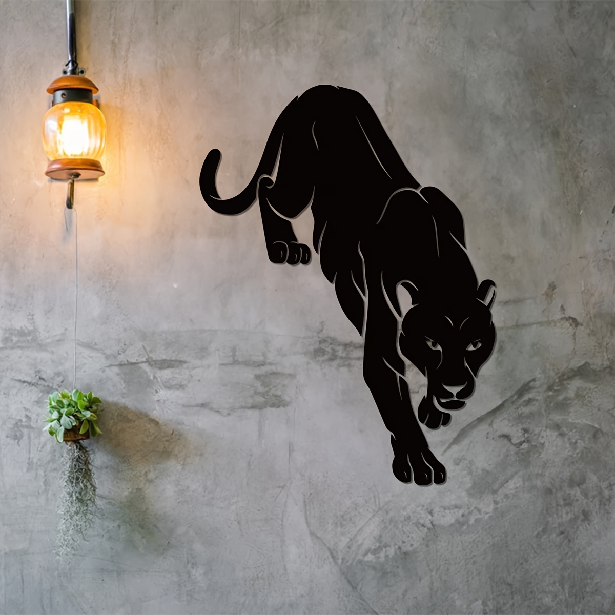 Wall Mural Black leopard