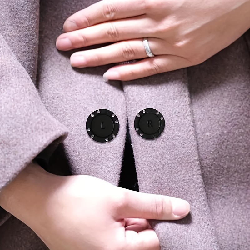 Botones magnéticos invisibles, accesorios de costura, suéter