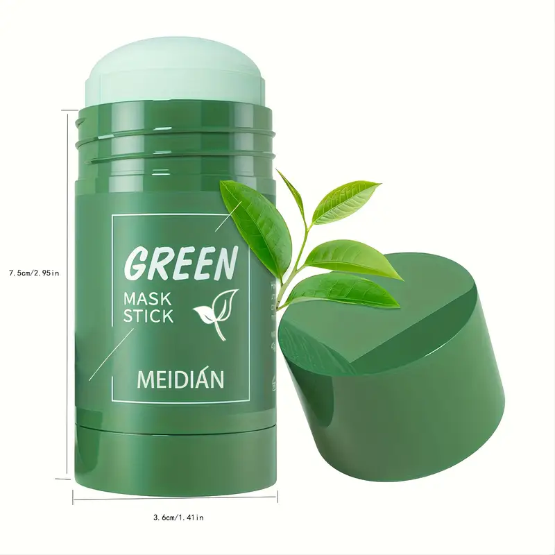 Deep Cleansing Green Tea Mask Stick Green Mask Stick Facial - Temu
