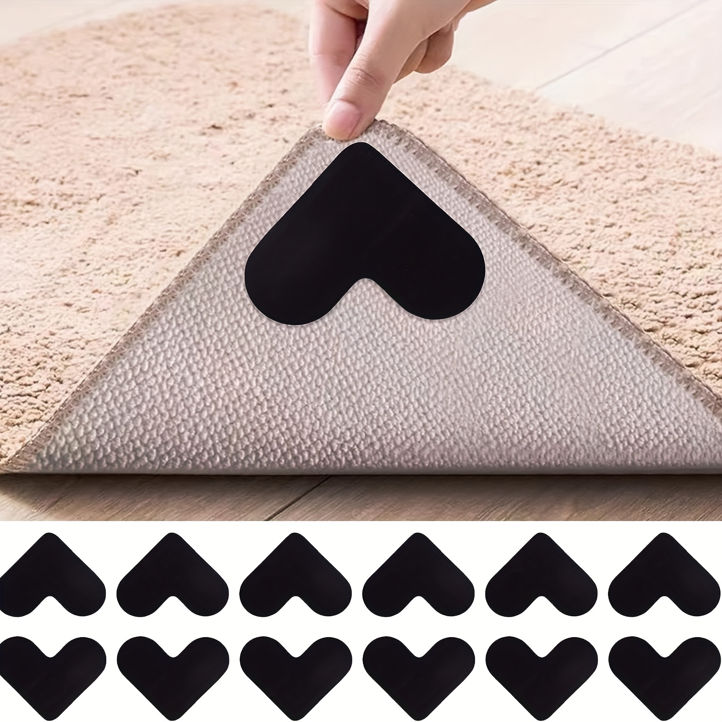 reusable washable rug carpet mat grippers