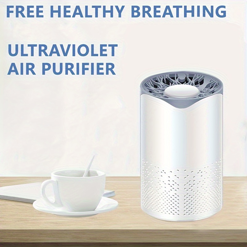 Petit supporter ficateur d'air intelligent à ions négatifs, élimination de  la fumée, cendrier de purification