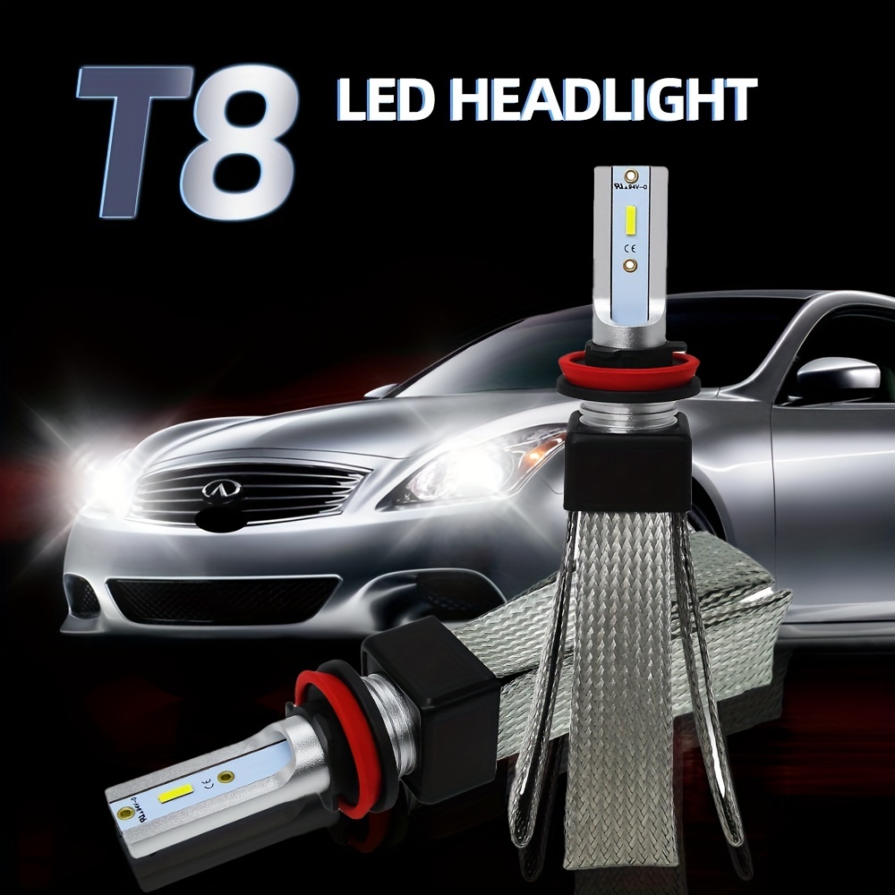 High Power 9012 Hir2 Led Car Light Headlight Turbo Fog Lamp - Temu