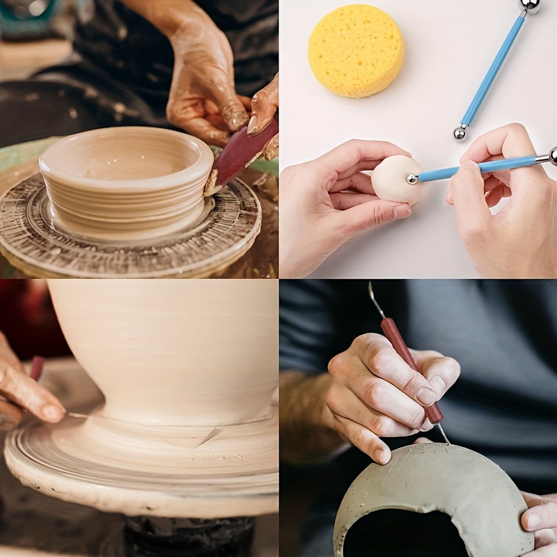 Diy Clay Sculpting Tools Kit Wax Pottery Clay Carving - Temu