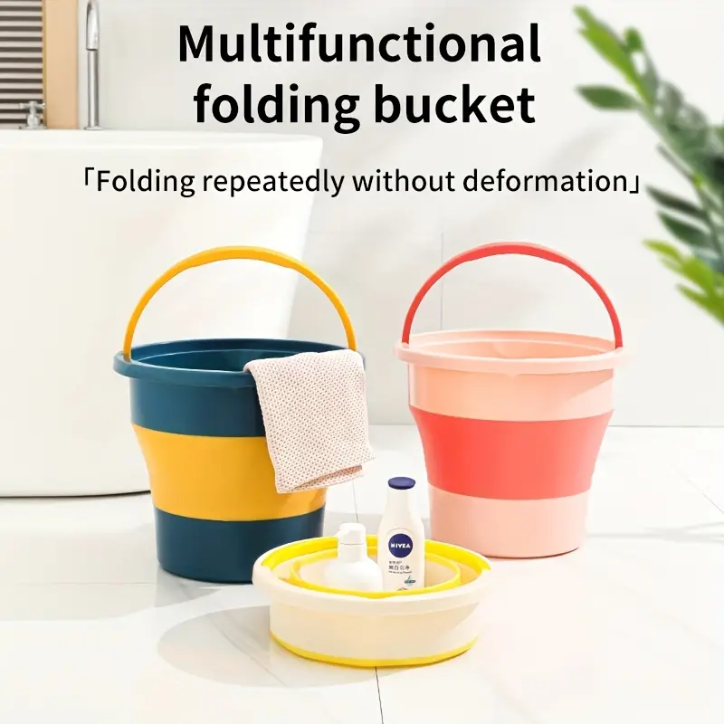 New Multi functional Folding Bucket With Thickened Car Wash - Temu