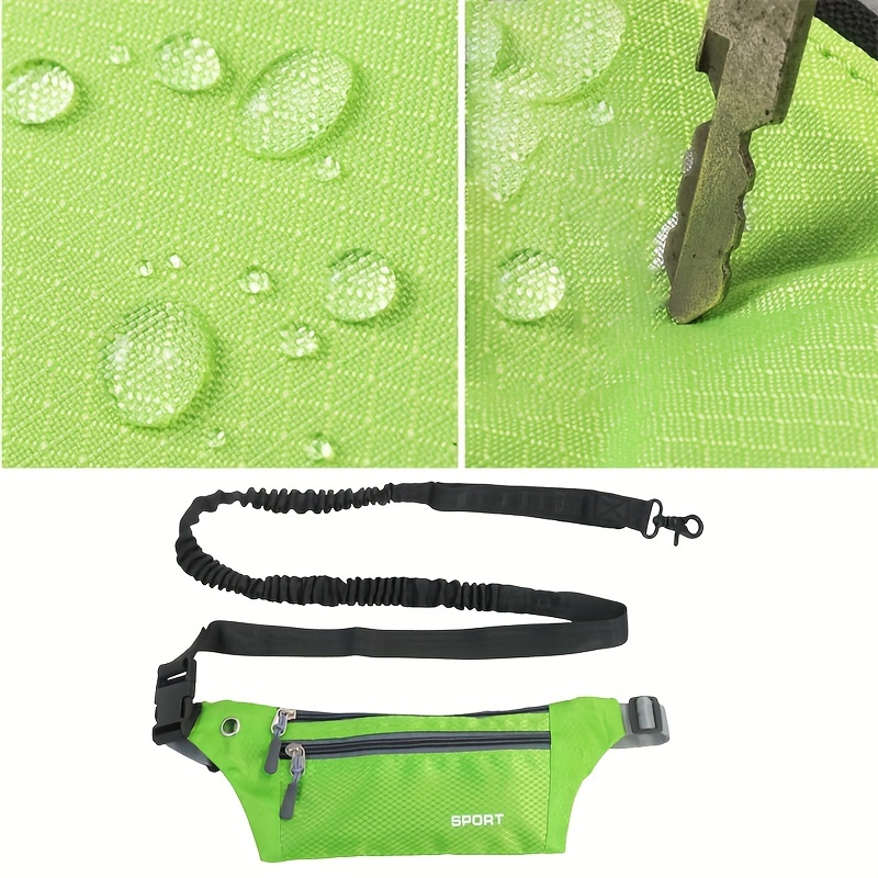 EEEkit Waterproof Running Belt Bum Bag, Waist Pouch, Fanny Pack, Camping  Sport Hiking Zip Bag