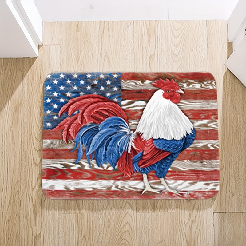 1pc Bandera Americana Alfombra Exterior Alfombras - Temu