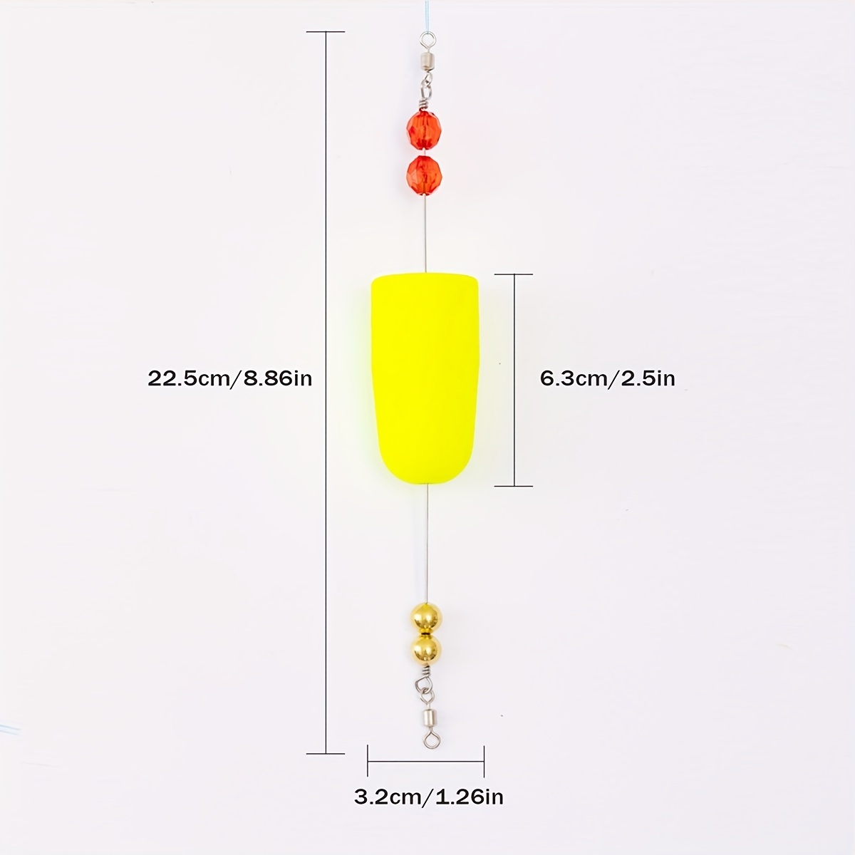 Durable Cork Fishing Floats Bright Colors Easy Visibility - Temu