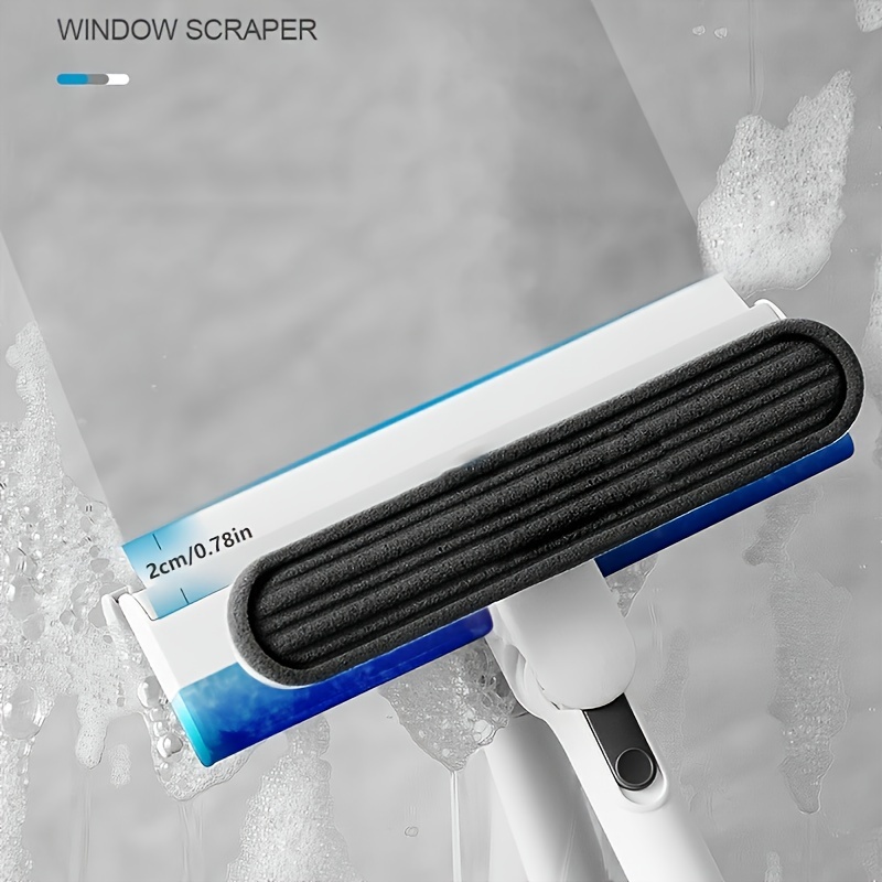 Extendable Window Cleaner Brush - Multifunctional Screen Cleaning Tool For  Wet And Dry Glass And Mesh Cleaning - Temu