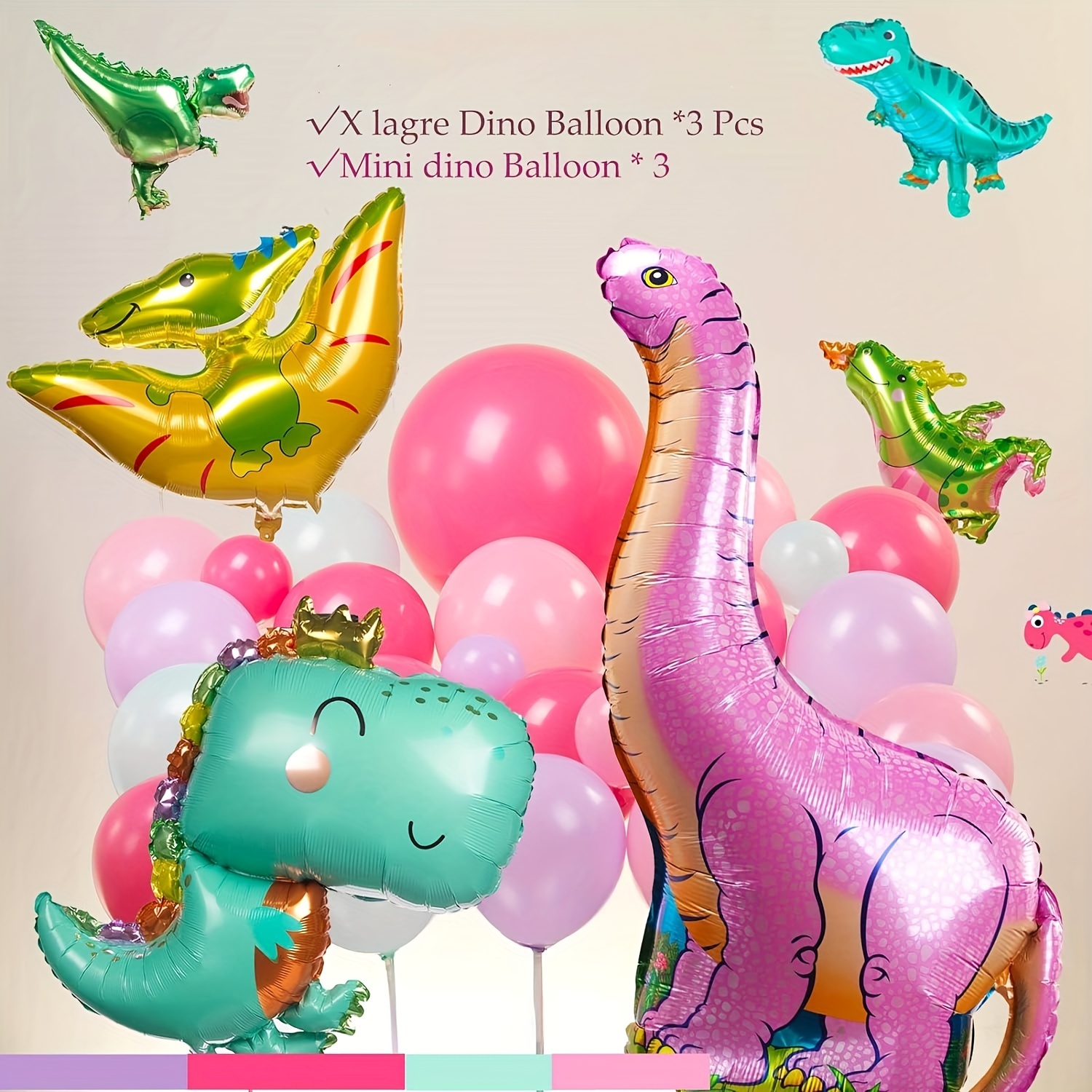 Dinosaur Birthday Party Decorations, Jungle Dino Balloon Arch Kit