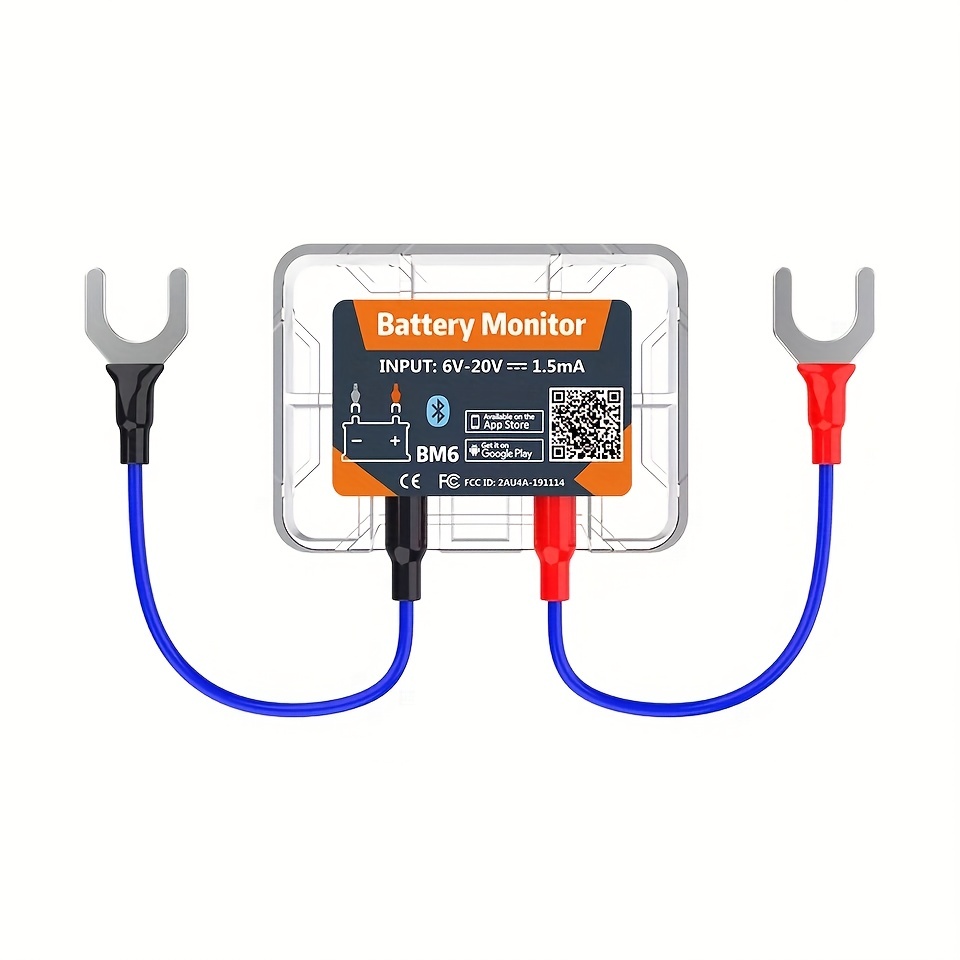 12v Battery Monitor Tester Bt 4.2 Wireless Battery Sense - Temu Ireland